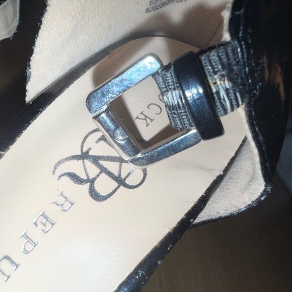 Rock Republic Studded Beige and Black Heels 4” heel - Picture 8 of 8